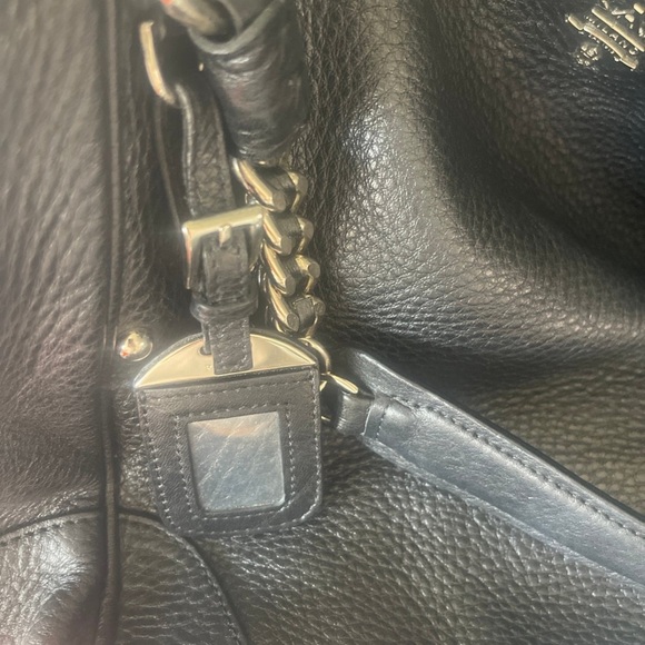 Black Leather Women's Bag - Picture 6 of 7